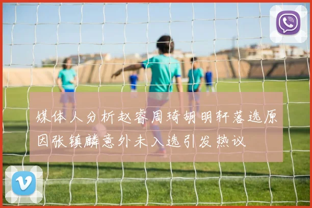 媒体人分析赵睿周琦胡明轩落选原因张镇麟意外未入选引发热议